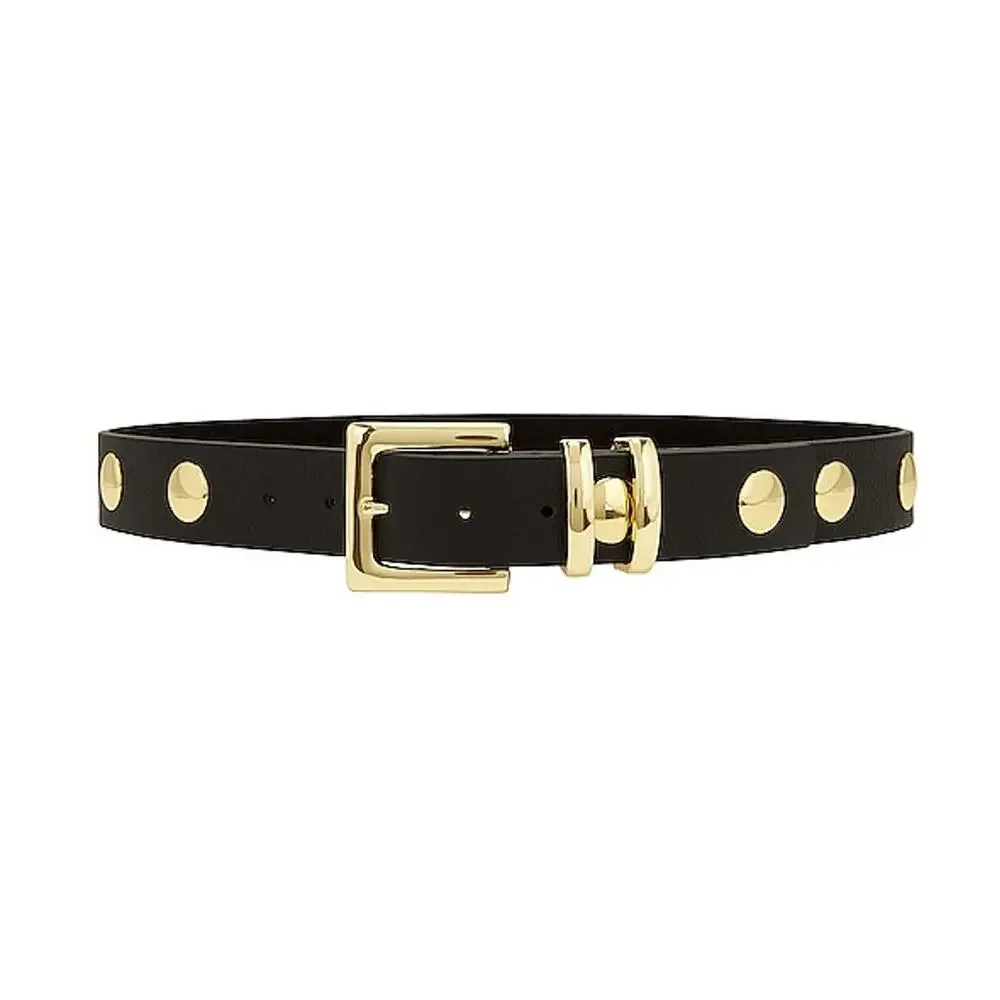B-Low The Belt Studded Black Sphinx Moto Belt Size S